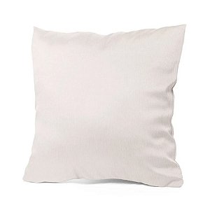 CAPA ALMOFADA P/SUBLIMA AVELUDADO BRANC 40x40 OPL
