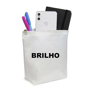 NECESSAIRE VERTICAL POLIÉSTER BR BRILHO 16x19 OPL