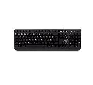 TECLADO PADRÃO PRETO USB 60000140 MAXPRINT