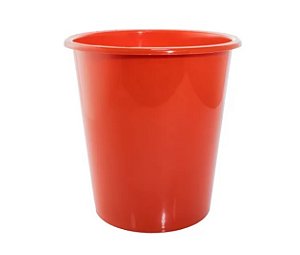 BALDINHO PLASTICO 1L VERMELHO TP