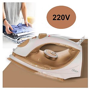 FERRO DE PASSAR 5907 220V BRANCO/DOURADO OSTER