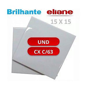 AZULEJO PARA SUBLIMAÇÃO BRANCO 15X15 ELIANE