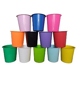 BALDINHOS DE PLÁSTICO PIPOCA/LEMBRANCINHA 1 LITRO TP
