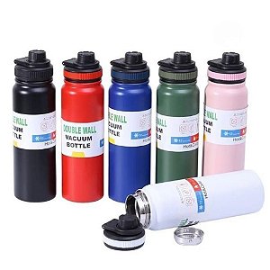 GARRAFA TERMICA 600ML AÇO INOXIDÁVEL VACUUM BOTTLE