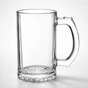 CANECA DE CHOPP VIDRO LISA 475 ML JKB