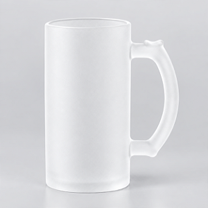 CANECA CHOPP VIDRO FOSCA JATEADA 475ML JKB UND
