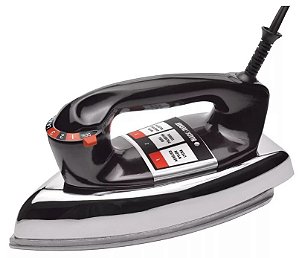 FERRO DE PASSAR METALICO A SECO 127V BLACK DECKER