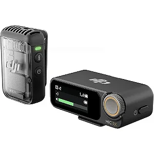 Microfone Dji Mic 2 1 Tx Microfone + 1 Rx Receptor - Dji115