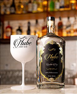 Gin Nube London dry + Taça de acrílico personalizada