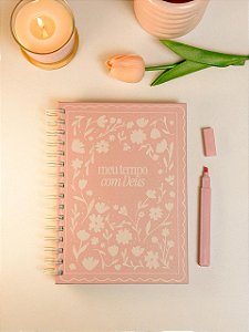 Caderno Devocional Jardim Secreto Rosinha