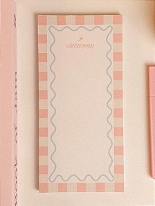 Bloquinho Minhas Notas Jardim Secreto