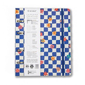 Caderno Vichy Flores Argolado Organizador 17x24 - Cicero