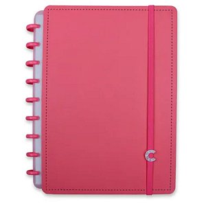 Caderno Inteligente Tamanho Médio 80 Folhas - All Pink