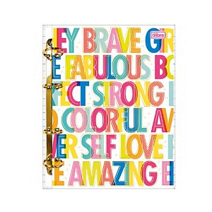 Caderno Argolado Cartonado Colegial Be Nice 160 fls Tilibra