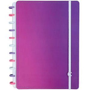 Caderno Inteligente Grande 80F Ultraviolet by Yasmin Galvão