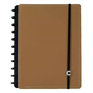 Caderno Inteligente Grande 80 Folhas - Caramel