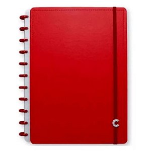 Caderno Inteligente Grande 80 Folhas - All Red