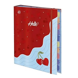 Caderno Argolado Colegial 48 folhas - Hello DAC