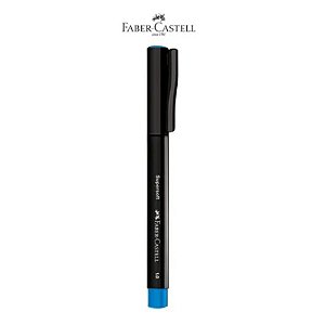 Caneta SuperSoft 1.0mm Azul Faber-Castell Vendida a unidade