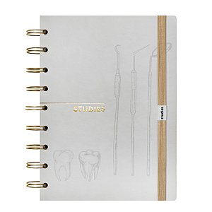 Caderno Médio Profissões Odontologia 110 Fls 18x24 - Studies