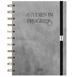 Caderno Universitário in Progress 20x28 110F Pautado Studies