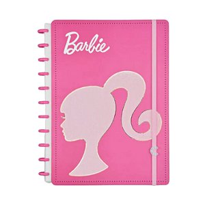 Caderno Inteligente Barbie Pink - Grande 80 Folhas