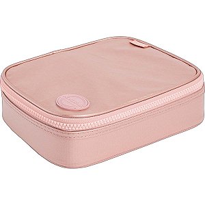 Estojo Box Académie Tilibra - Metalizado Rosé