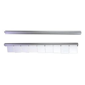 PORTA COMANDAS 60CM PROF. DE ALU. C/ESFERAS