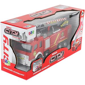 Caminhão Bombeiro Com Som e Luz R3064