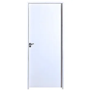 Kit Porta Completa Lisa Primer 72cm + Fechadura Interna Modena  + Batente Ecológico Primer