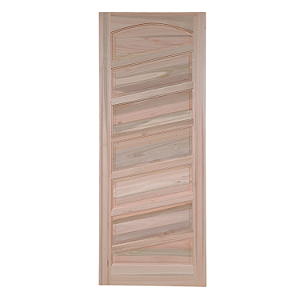 Folha de Porta Maciça Topázio 82cm - Apenas a Folha