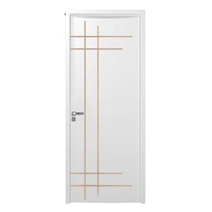 Kit Porta Completa Passione Primer 92cm + Fechadura Externa Modena + Batente Ecológico Primer