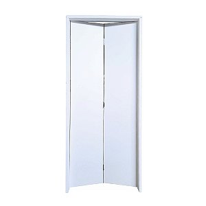 Kit Completo Porta Lisa Camarão Primer C/Fecho+ Batente Ecológico Primer de 14cm