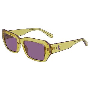 Óculos de Sol Calvin Klein Jeans CKJ23602S 701 - Amarelo 53