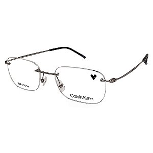 Armação Balgriff Calvin Klein CK22125TD 414 - Titânio 52