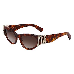 Óculos de Sol Lanvin LNV664S 730 - Marrom 53