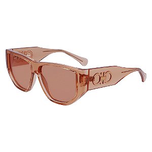 Óculos de Sol Salvatore Ferragamo SF1077S 838 - Marrom 56