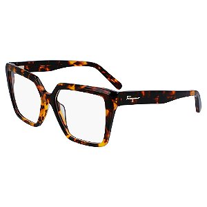 Armação de Óculos Ferragamo SF2950 219 - Marrom Tortoise 54