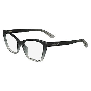 Armação de Óculos Calvin Klein CK24523 004 - Preto com Cinza 52