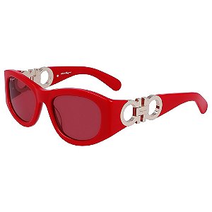 Óculos de Sol Ferragamo SF1082S 600 - Vermelho 53