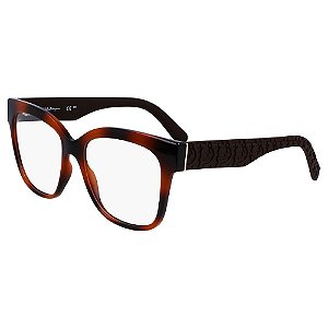 Armação de Óculos Ferragamo SF2956E 240 - Marrom Tortoise 54