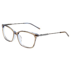 Armação de Óculos DKNY DK7006 260 - Marrom Crystal 53