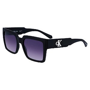 Óculos de Sol Calvin Klein Jeans CKJ23622S 002  - Preto Fosco 53