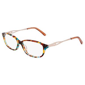 Armação de Óculos Marchon NYC M-5027 415 - Marrom Tortoise 58