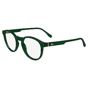 Armação de Óculos Lacoste L2950 301 - Verde Crystal 49