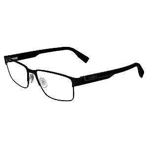 Armação de Óculos Lacoste L2298 002 - Preto Fosco 56