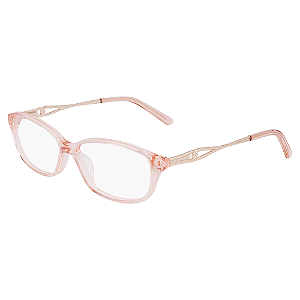 Armação de Óculos Marchon NYC M-5027 250 - Rosa Crystal 58