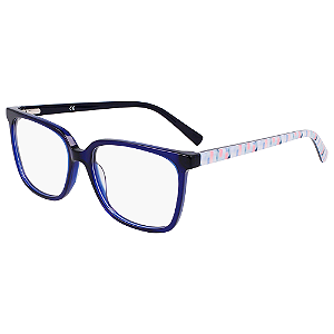 Armação de Óculos Marchon NYC M-5022 433 - Azul Crystal 53