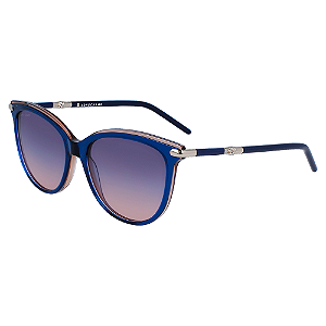 Óculos de Sol Longchamp LO727S 435 - Azul Crystal 54