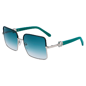 Óculos de Sol Ferragamo SF302SL 047 - Cinza Silver 60